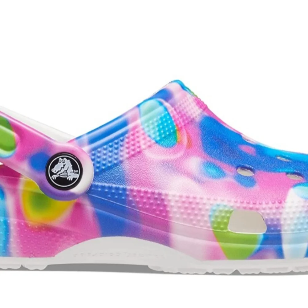 Crocs Unisex-Adult Classic Tie Dye men Clogs brand New